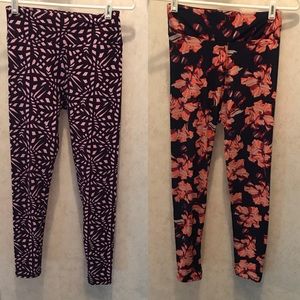 Set of 2 LuLaRoe Leggings OS